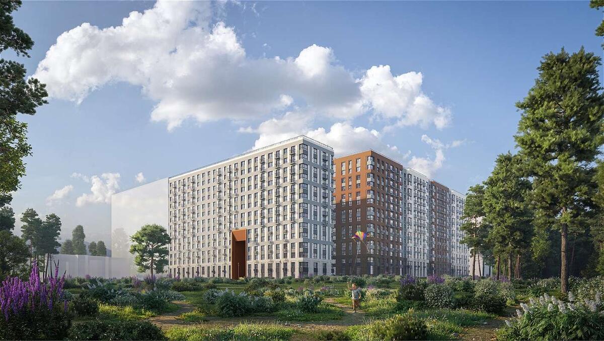 Проект и план застройки ЖК Сила леса в Новосибирске