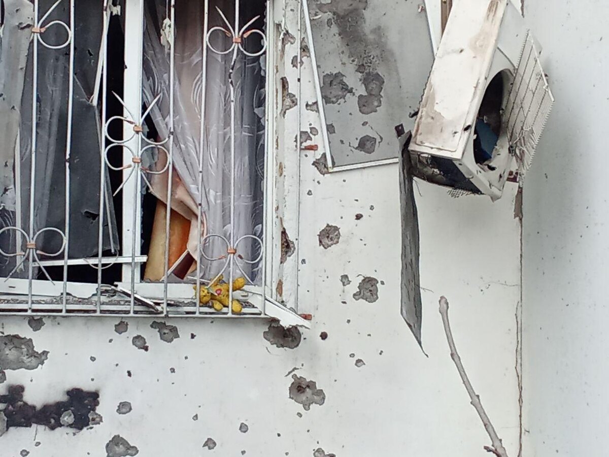    Энергодар обстрел