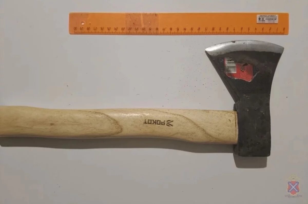    Житель Волгоградской области вооружался ножом и топором, угрожая жене