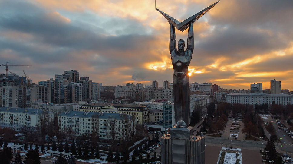 Монумент Славы в Самаре.📷Фото: Игорь Евдокимов / Коммерсантъ