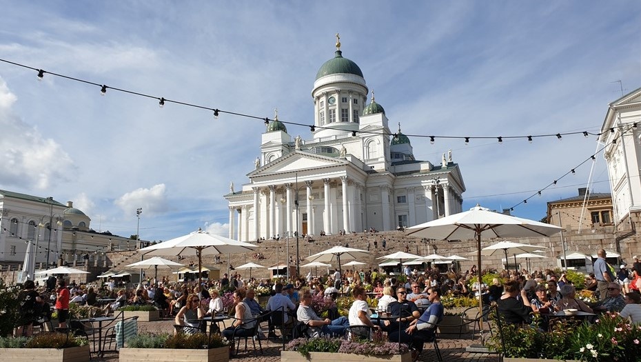 Автор фото: Rittis / Shutterstock / FOTODOM. Сенатская площадь. Хельсинки, Финляндия.
