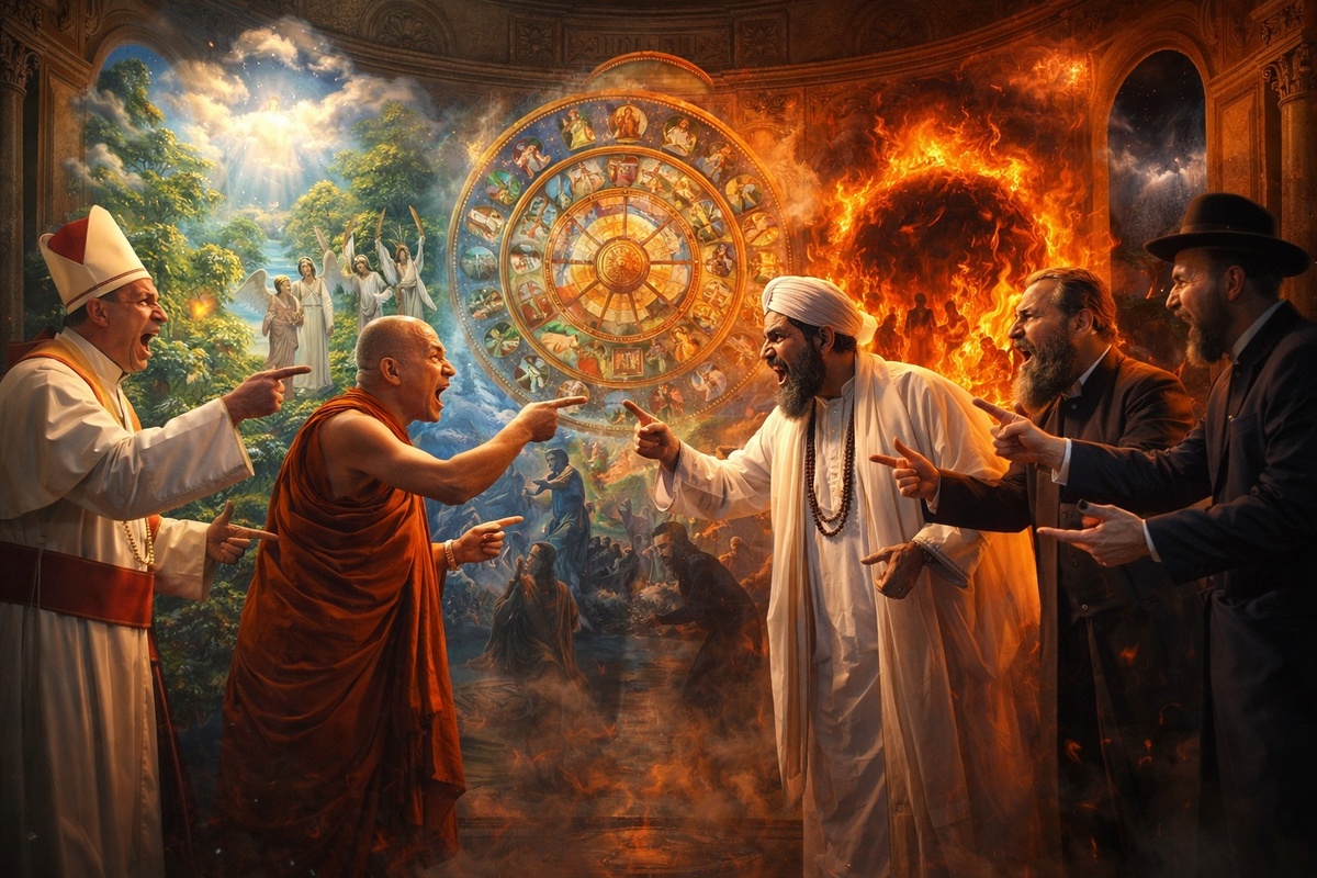 Каждый уверен, что знает, что будет после смерти. Но версии не совпадают.