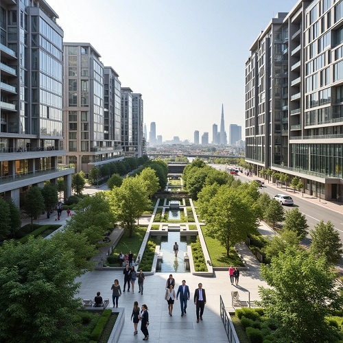 Современный жилой комплекс