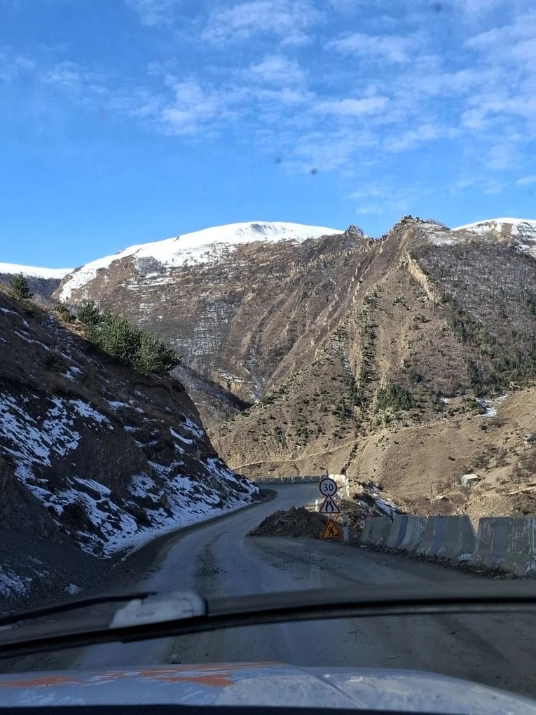 Дорога до села Чох