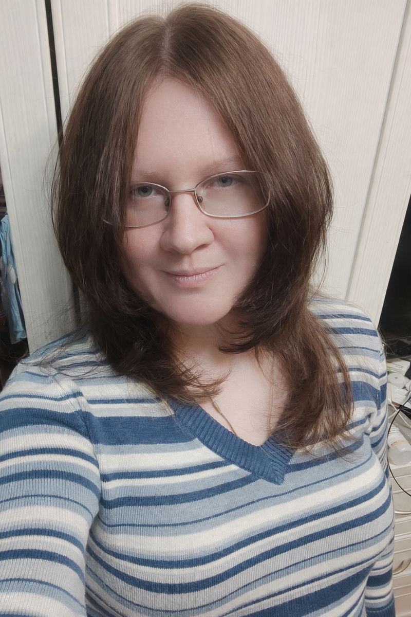 После стрижки 