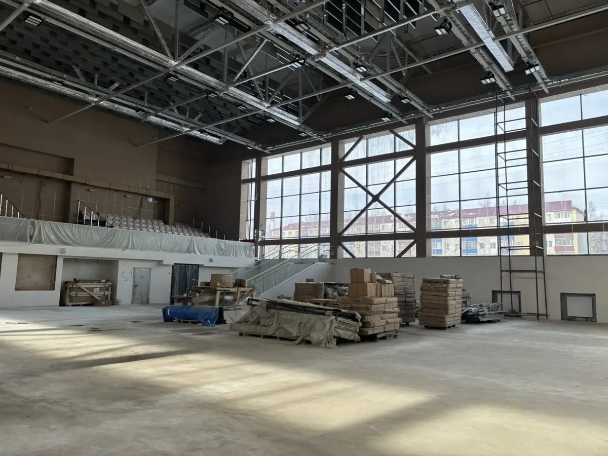    Строительство Нефтеюганского многофункционального спортивного комплекса выходит на финишную прямую