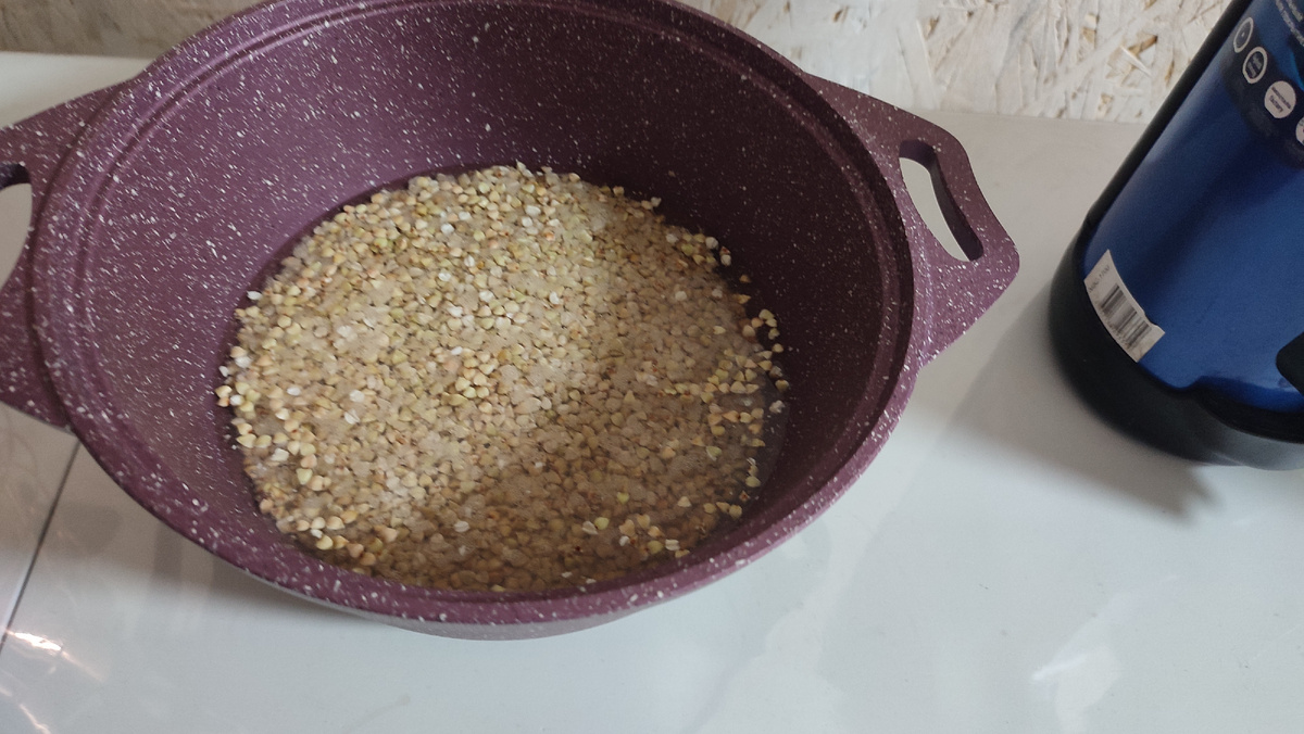 Замоченная гречка