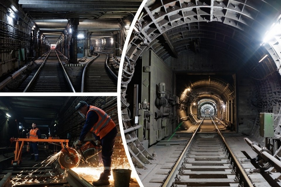 Новосибирцам показали, как работает городское метро ночью. Фото: Вадим Махоров