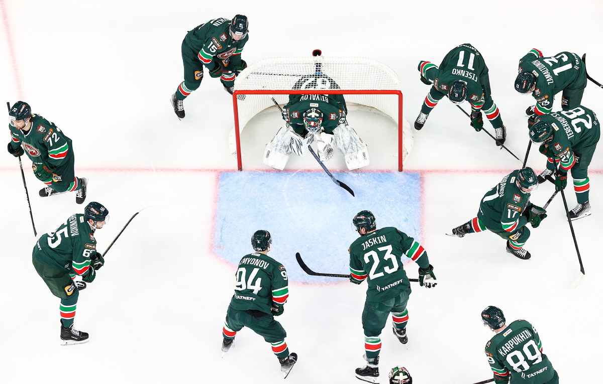    Игроки "Ак Барса"  Егор Алеев/ТАСС