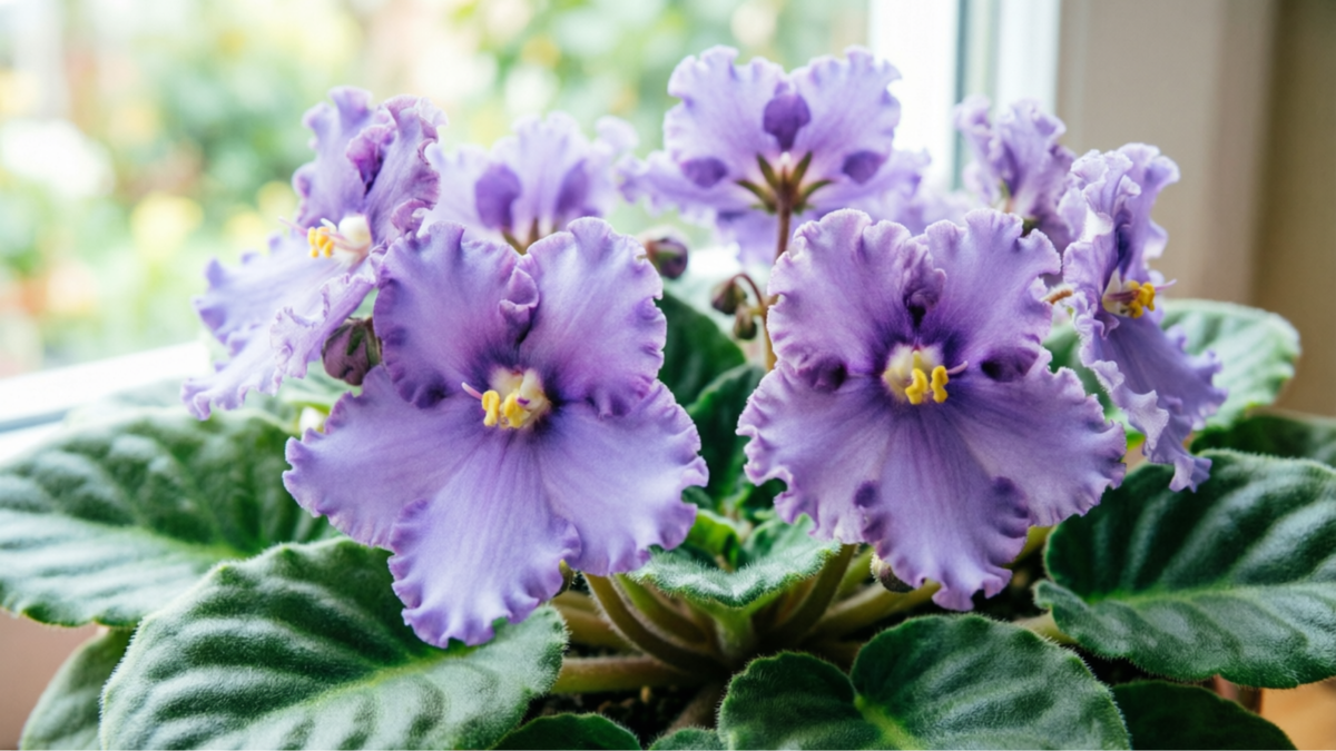 Как заставить цвести фиалку комнатную?