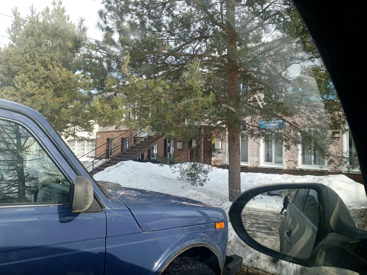 Вид из автомобиля когда приехали