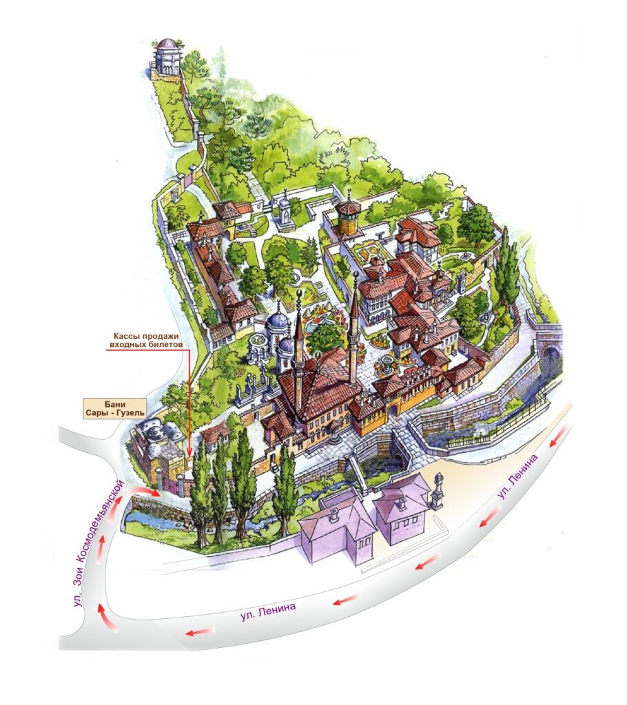 Схема взята с официального сайта музея