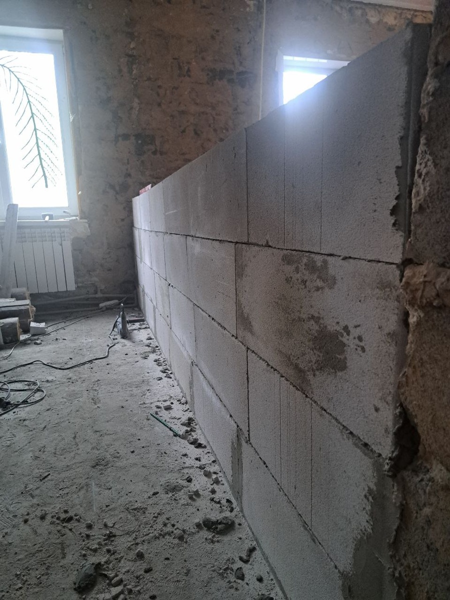 Кладка газобетона в Макеевке ДНР