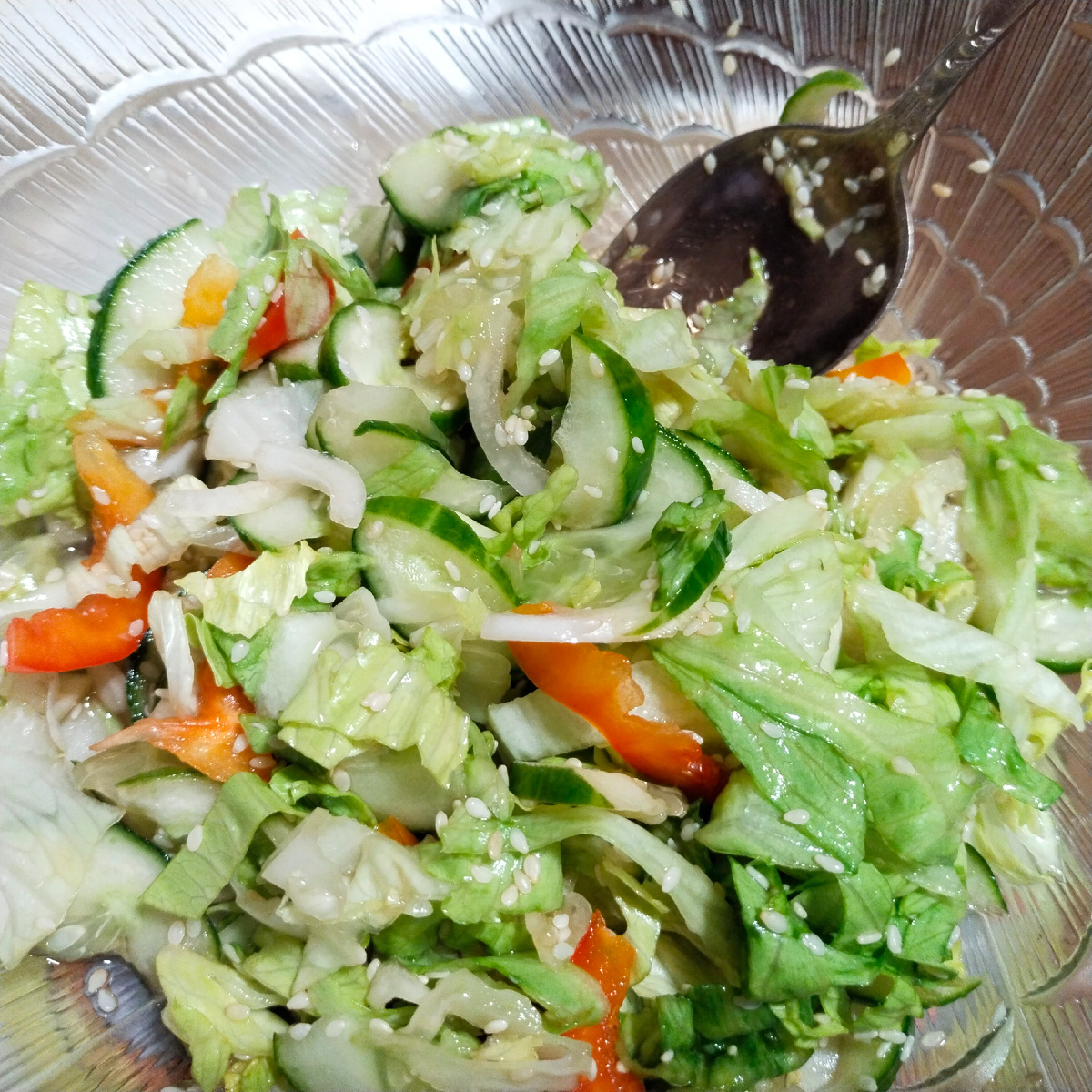 Это мой салат из Айсберга