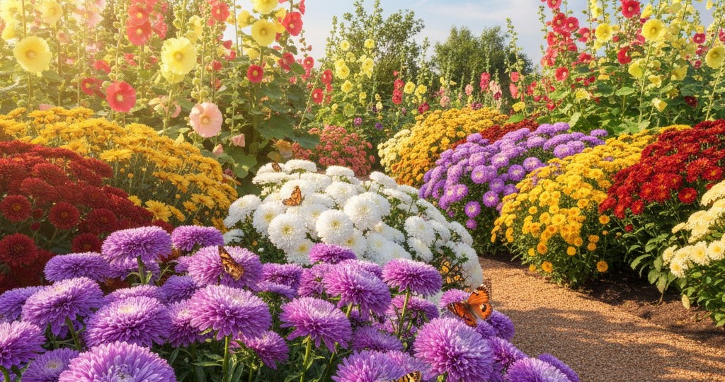 🌼 Три цветка, которые превратят ваш сад в райский уголок (и как их вырастить).