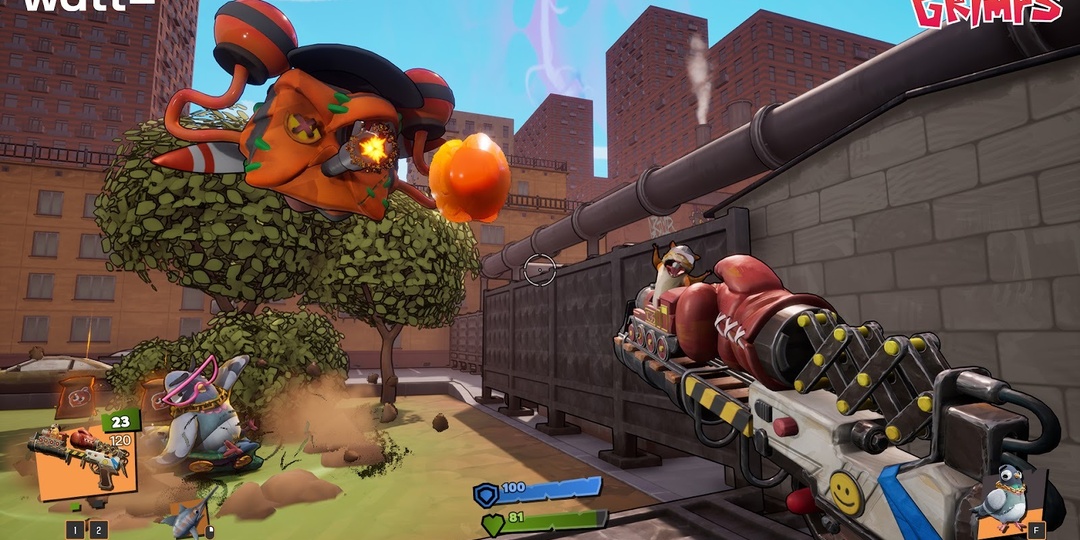 Как добавление одного противника меняет ритм боя в GRIMPS