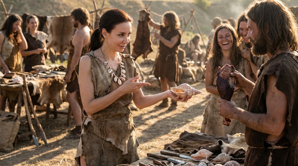 Как только первые люди обменяли мамонта на ракушки, сразу нашелся умник, который предложил обменять ракушки на стейк мамонта.