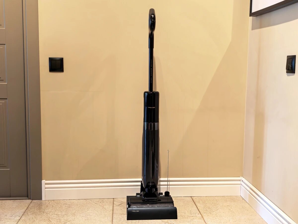    Тонкий подход к влажной уборке. Обзор беспроводного моющего пылесоса TROUVER K20 Flex Reach MegaObzor.com