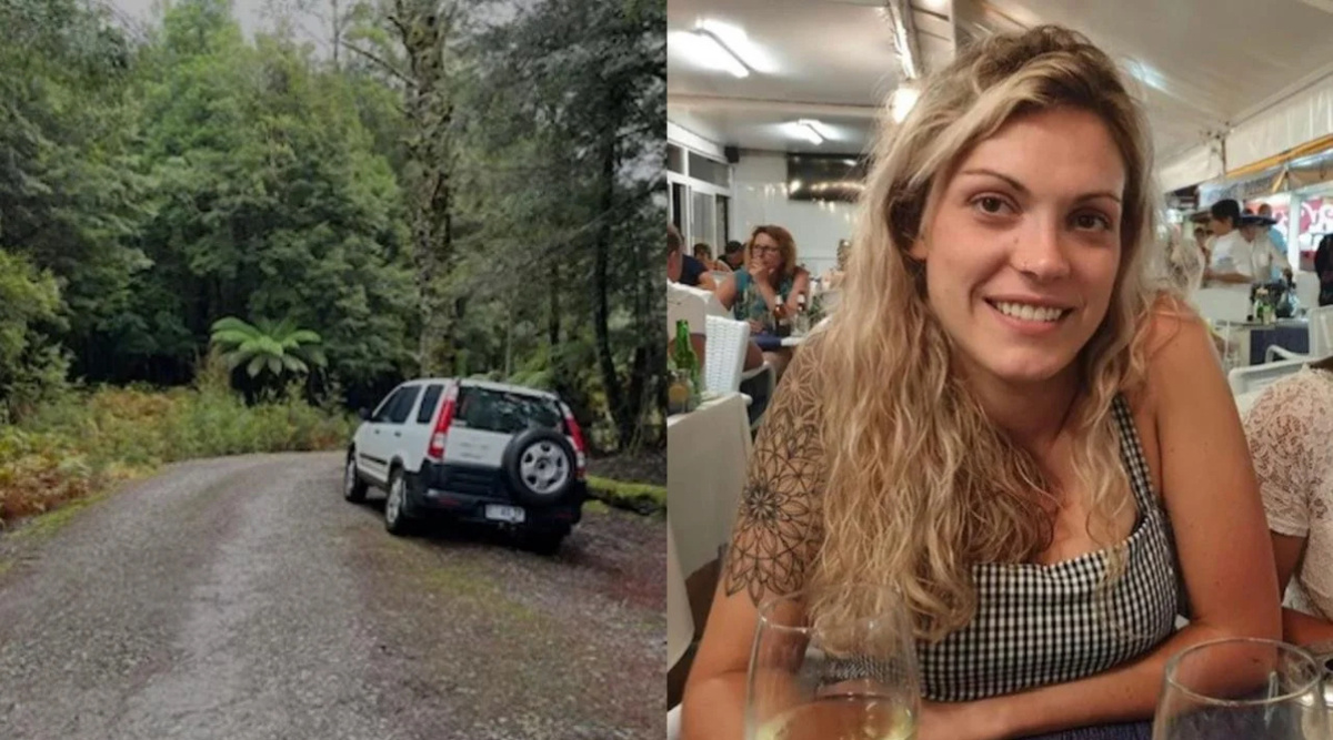 Селин и оставленный ею белый внедорожник