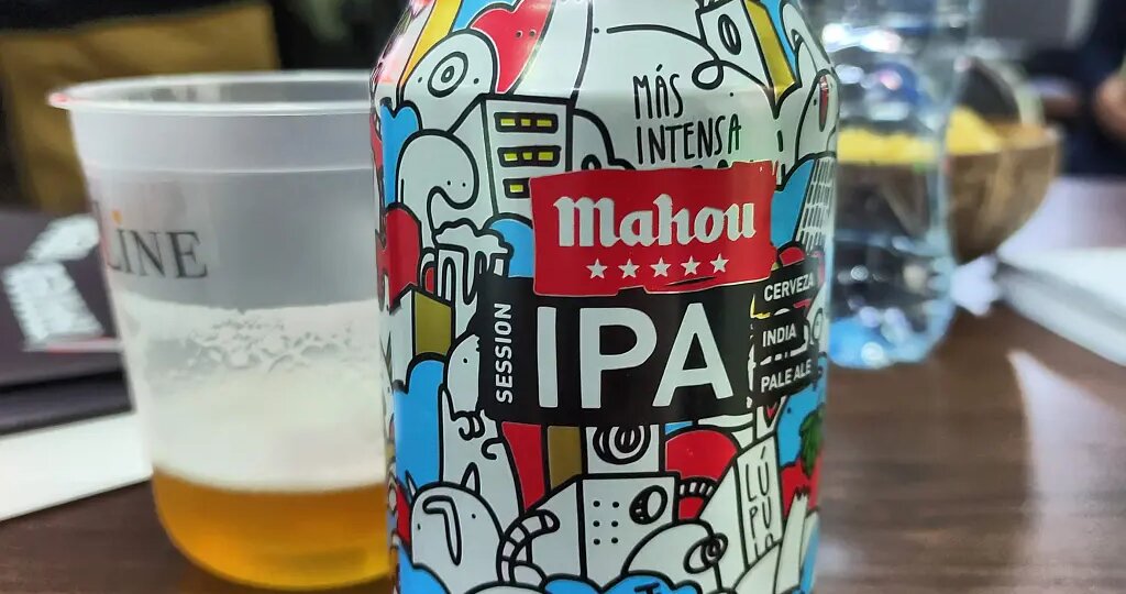 Mahou Session IPA. Испанский IPA, какой он на вкус?!