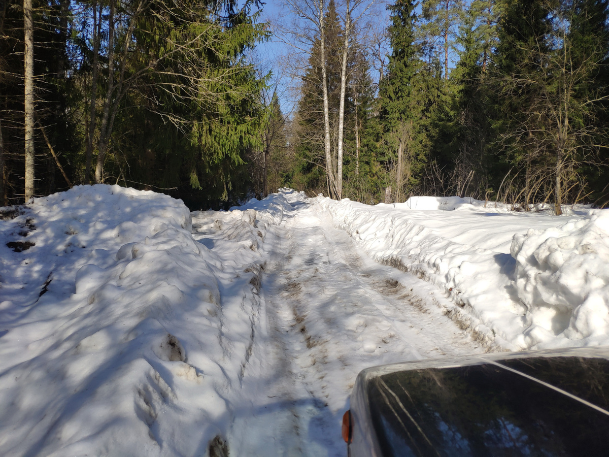 Едем на старт маршрута