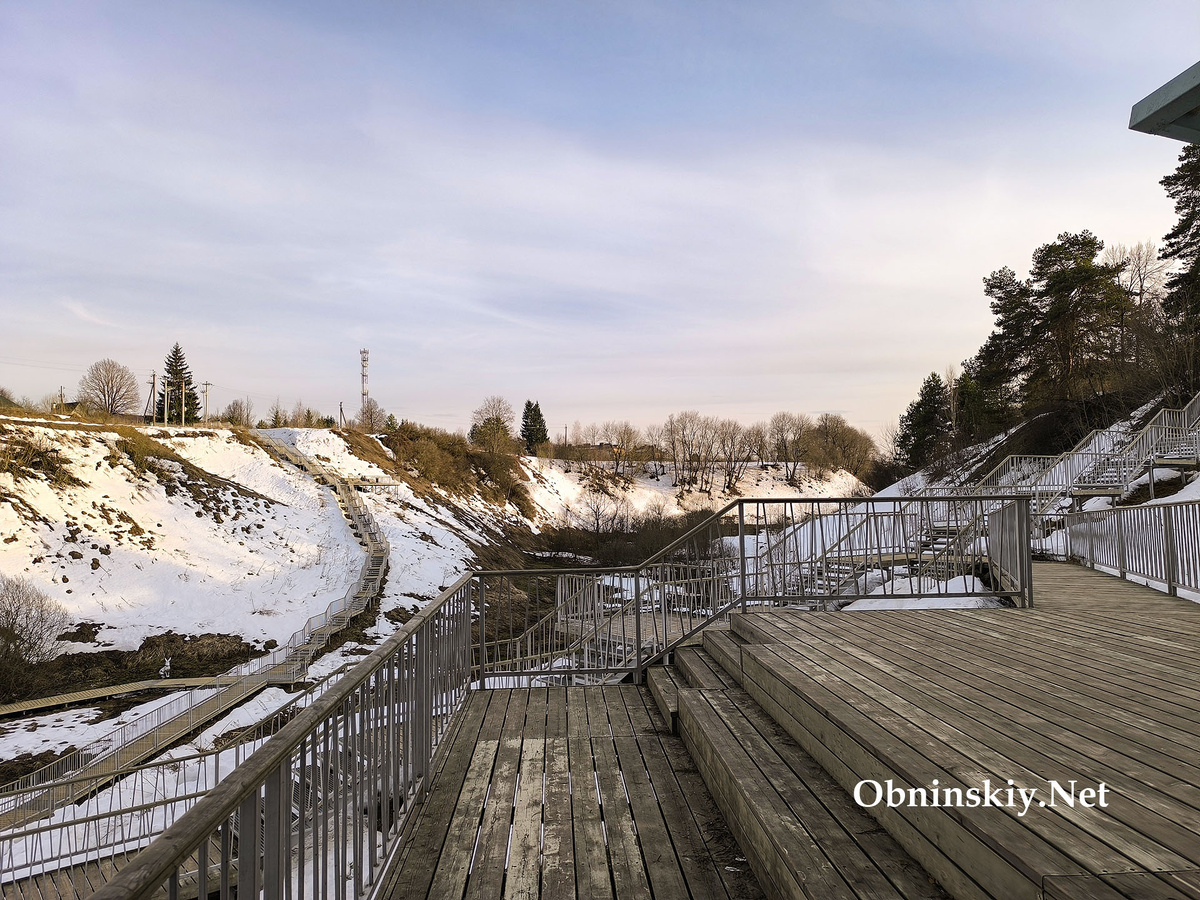 Городской парк «парк Свет творящая Текижа» в Боровске