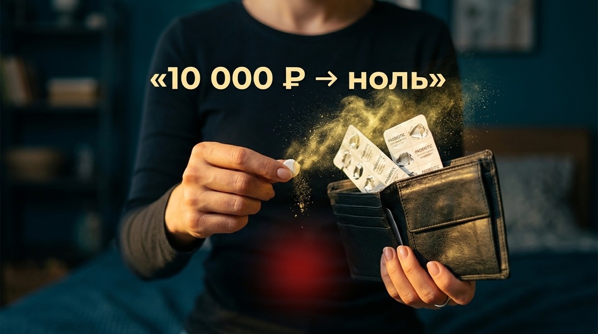 Спустила 10 000 рублей на пробиотики