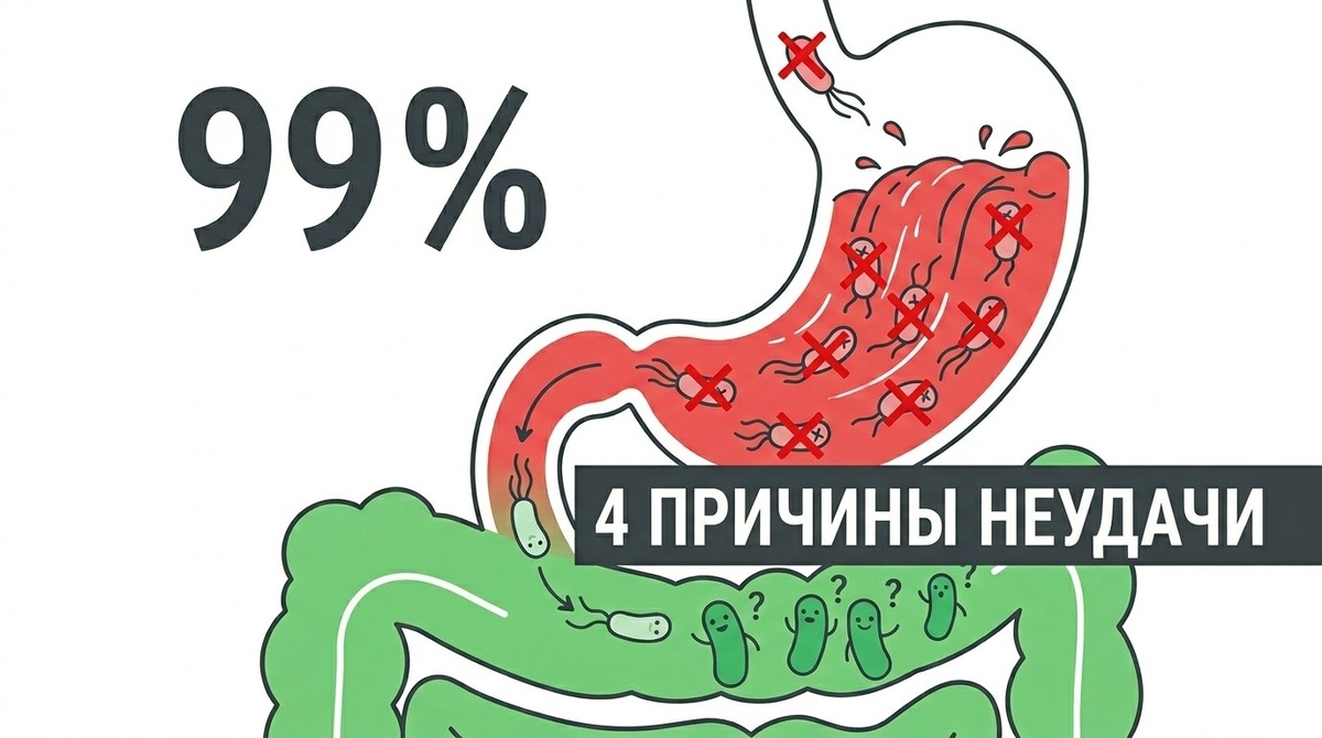 4 научные причины, почему бактерии из аптеки не работают