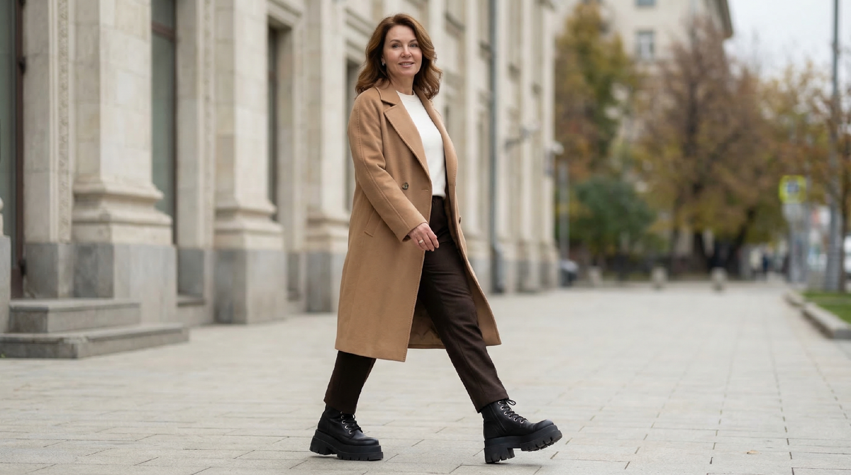 Массивная подошва утяжеляет даже хороший образ - и это видно невооружённым глазом