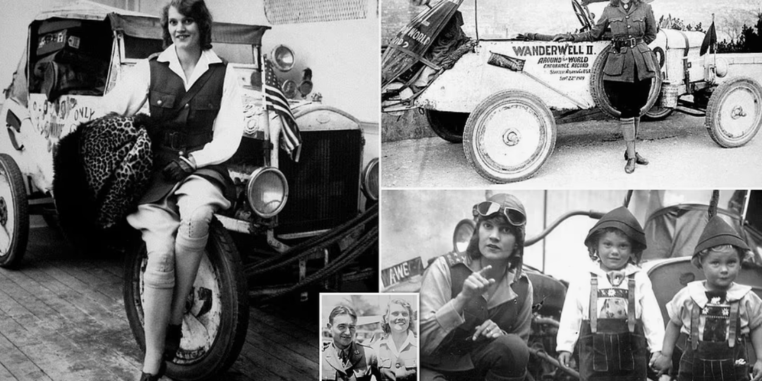 Как 16-летняя девушка объехала почти весь мир на машине в XX веке?