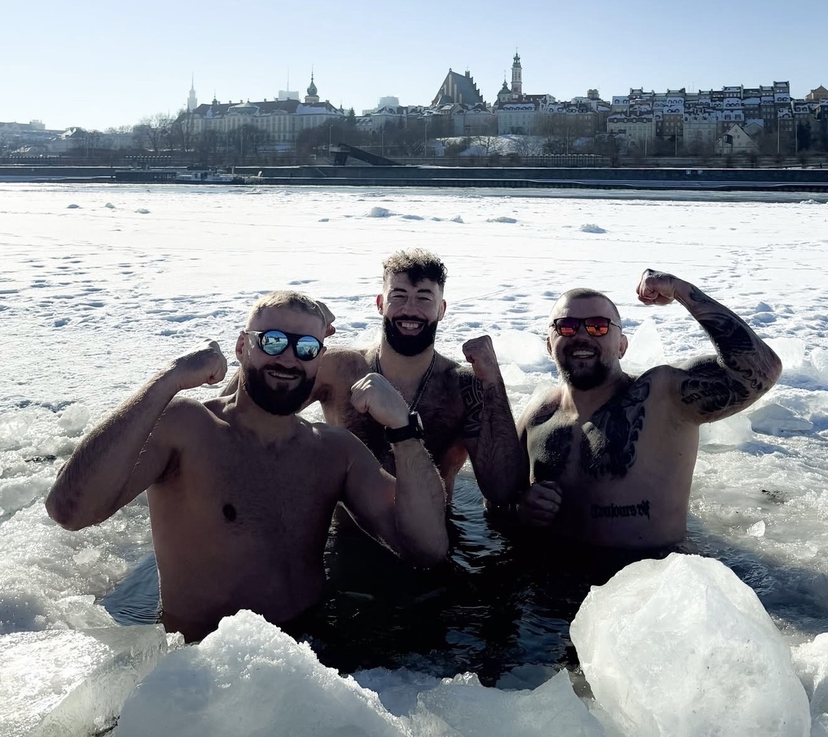 Ян Блахович, Роман Долидзе и Лукаш Юрковски в Варшаве