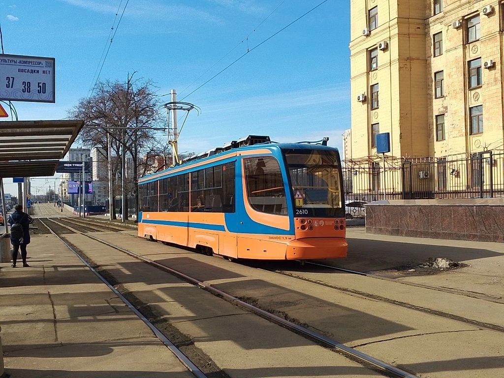 Трамвай КТМ-23. Фото Ивана Мессинёва