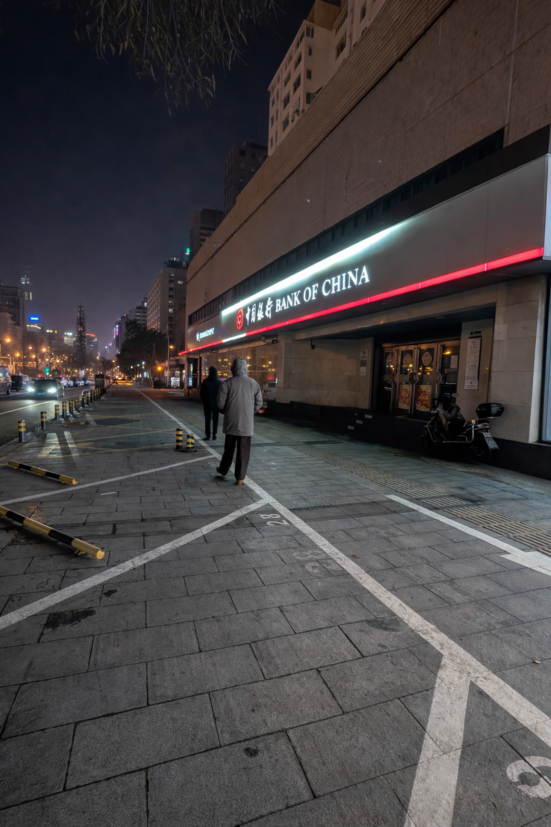 Банк рядом с нашим отелем