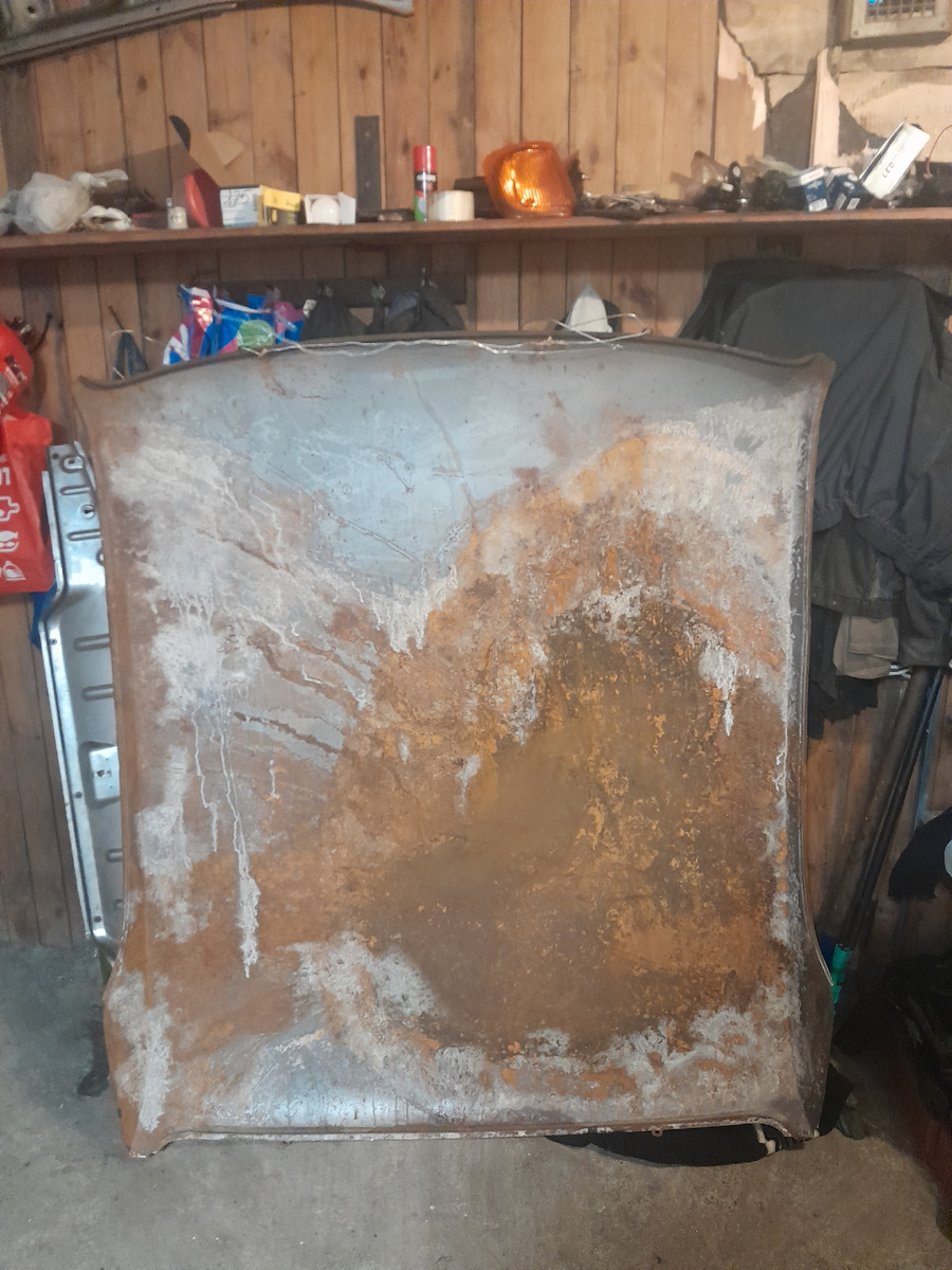 внутреняя часть поверхностная ржавчина