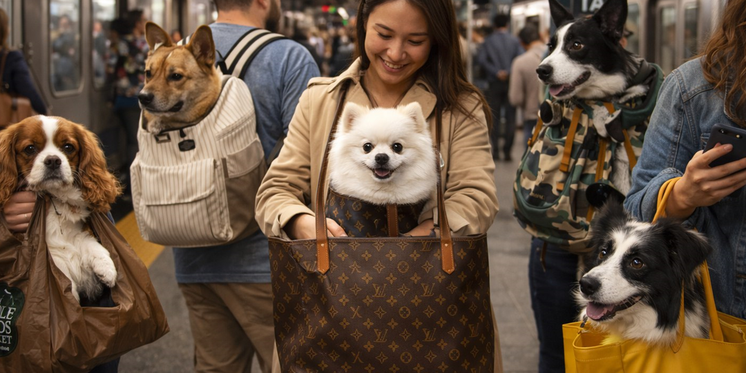 Нью-йоркское метро: место, где собаки стали звездами соцсетей