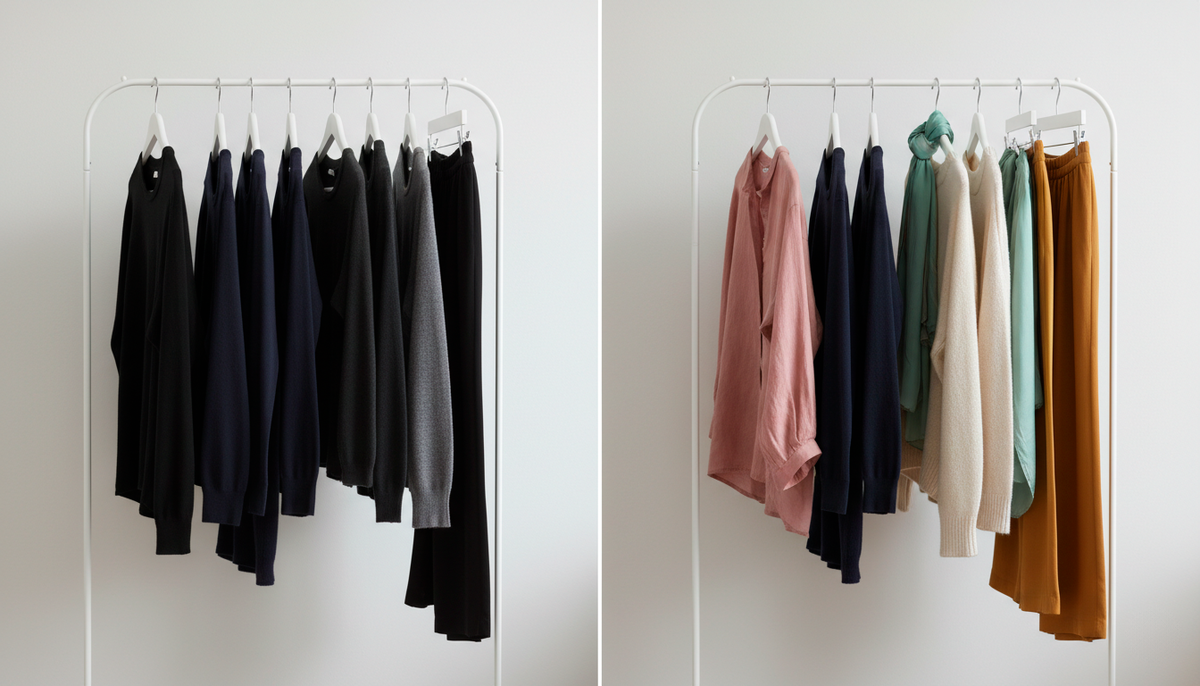 Тёмное, неброское, "приличное" - так одевались наши мамы