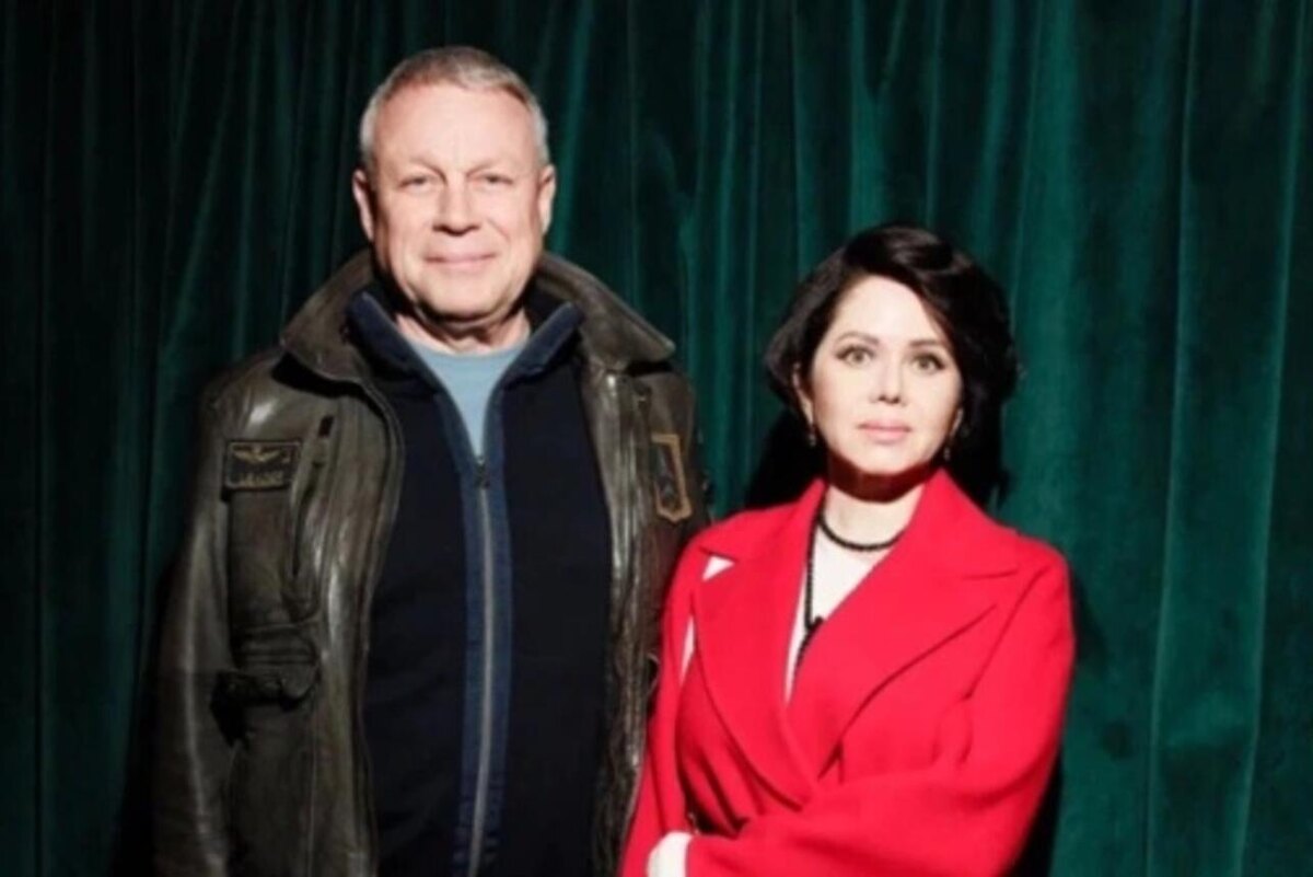    Сергей Жигунов с женой Викторией Личный архив