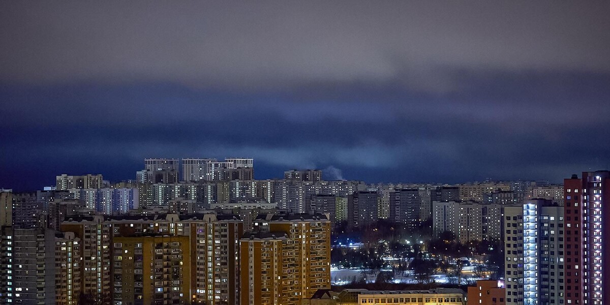    Москва ночь весна