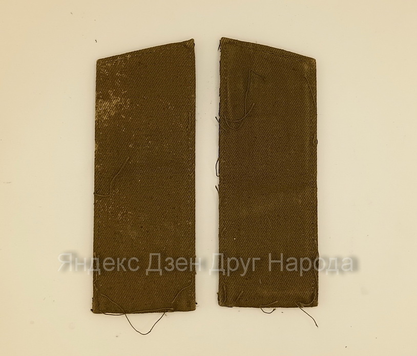 Погоны солдатские "СА" обр. 1969 г. Из коллекции автора