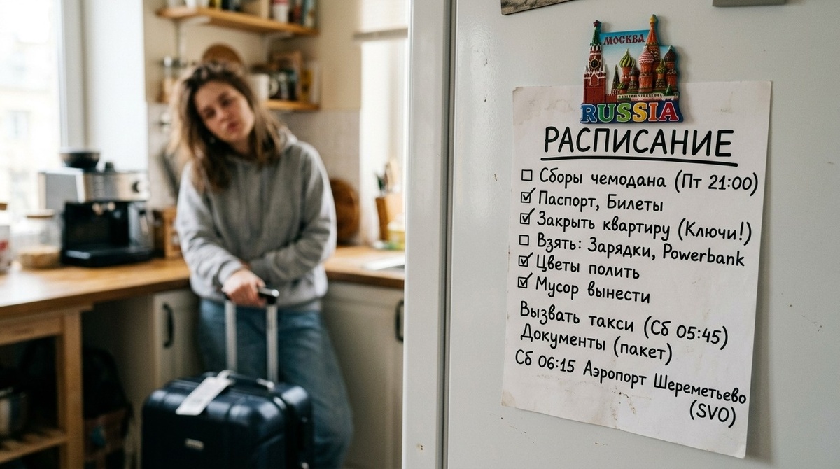 Переехала к нему строить будущее. Через 9 дней на холодильнике висел список моих обязанностей