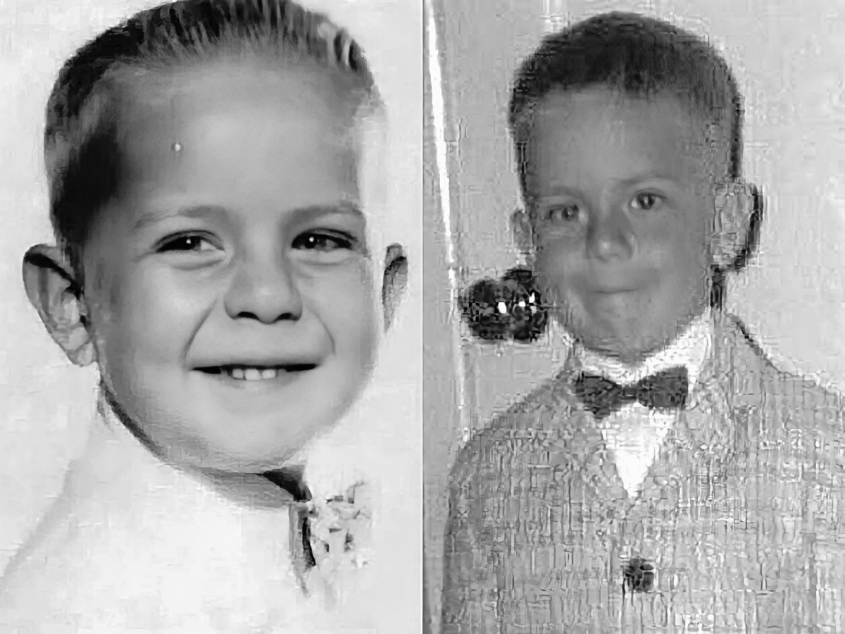 Брюс в детстве.