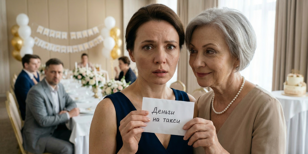 Свекровь сунула мне конверт с деньгами при всех: «Хватит на дорогу домой». Никто не знал, что банкет оплачивала я