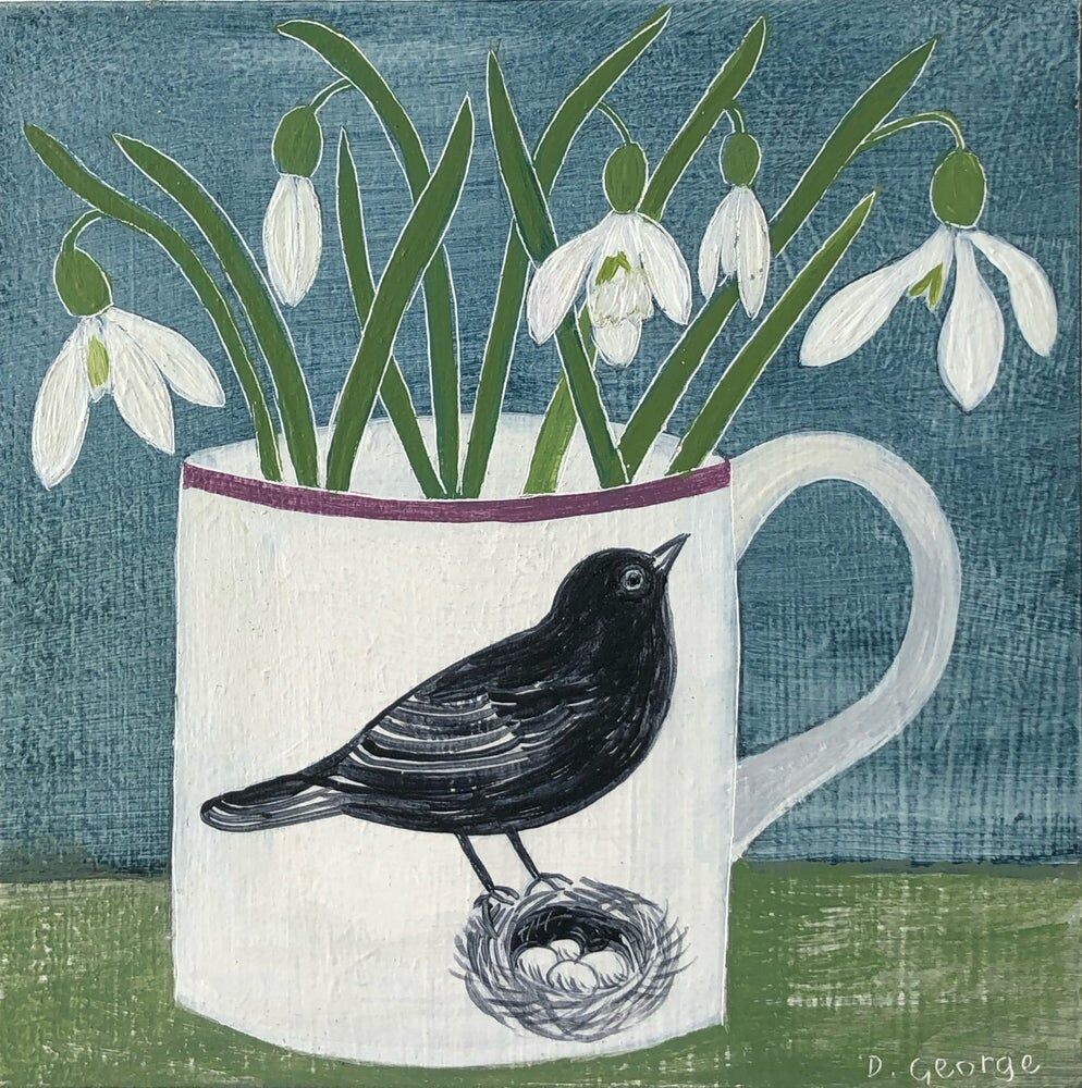 1. Подснежники. Современная графика. Иллюстрации из открытых источников.