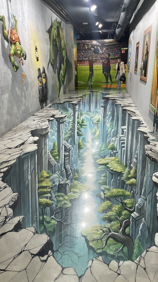 Музей иллюзий. Барселона. Фото автора