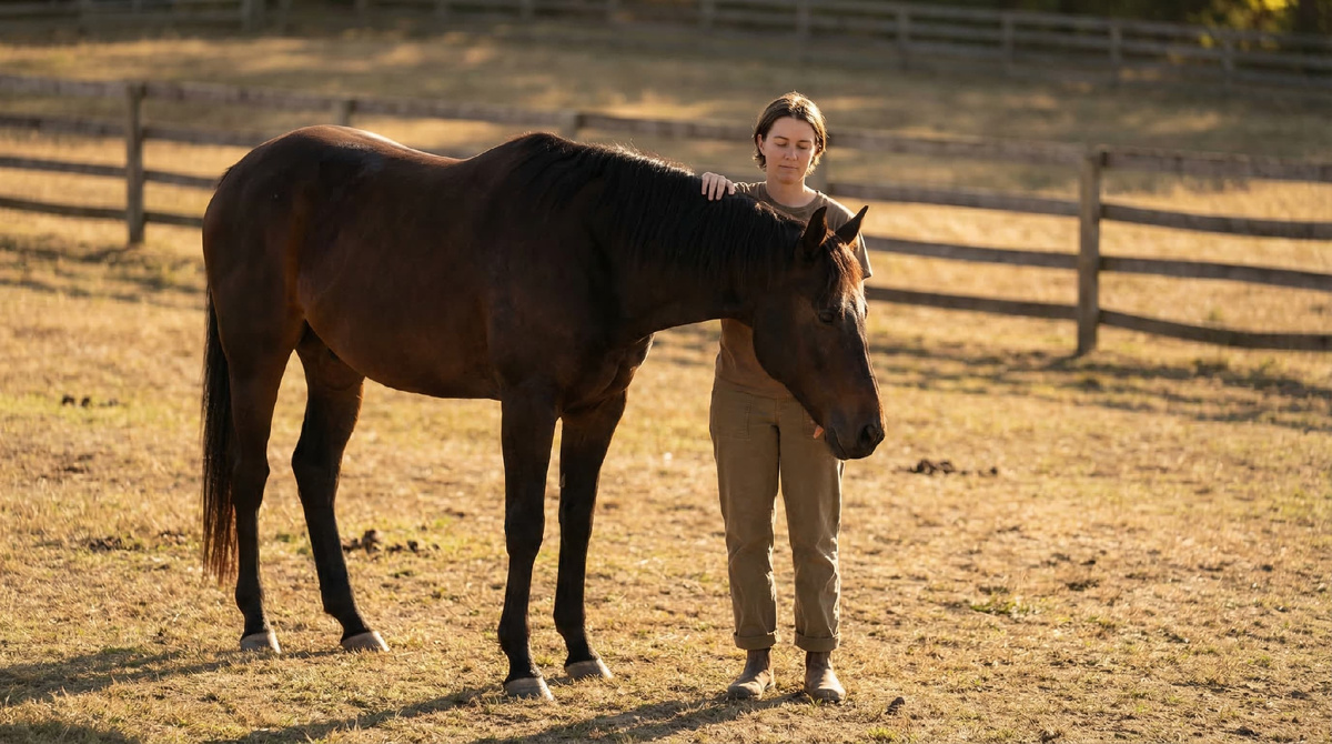 Она сама подошла. Значит, доверяет 🐴