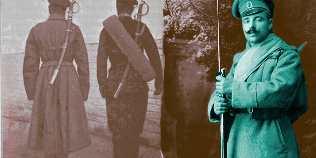 Почему только русские солдаты носили шашку за спиной, а не на поясе