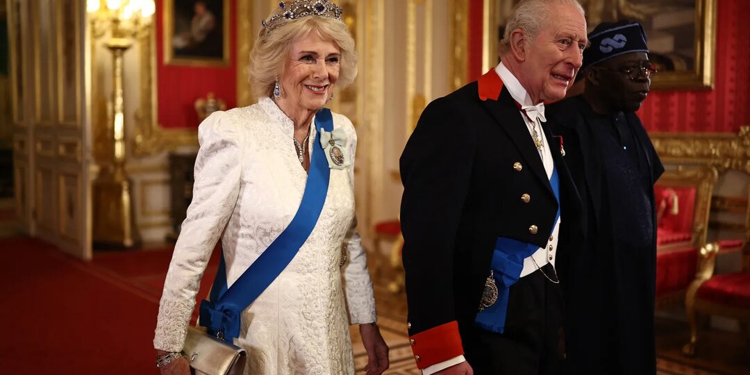 Образ Камиллы на банкете ничем не удивил, но был идеально продуман