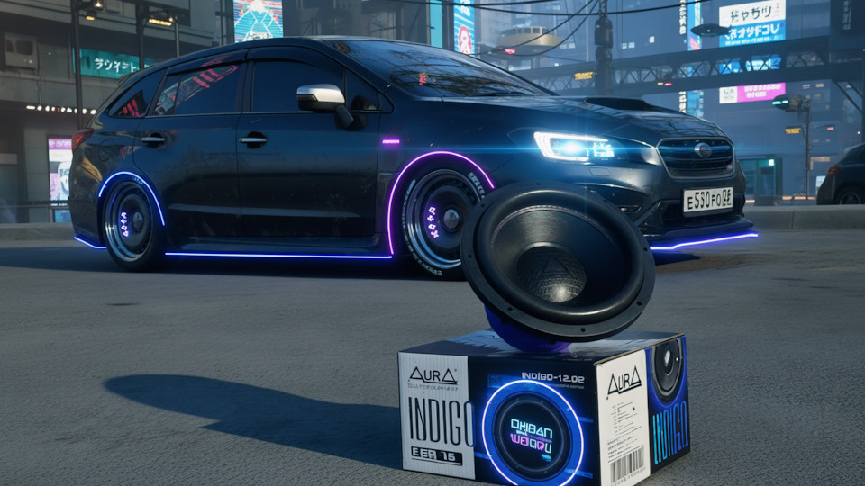 Обзор сабвуферного динамика AurA INDIGO-12.D2: +51Вт