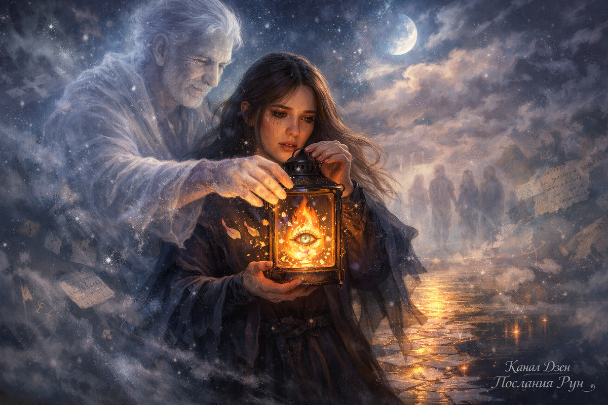 Кто из ушедших сейчас хранит Вас: рунический расклад о знаках судьбы, защите и послании от близких