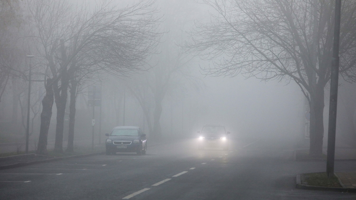    Туман в Москве осень 2021 года АГН Москва